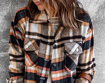 Flannel Jacket - Etsy