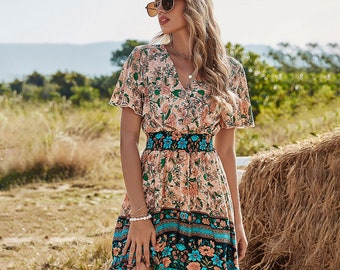 etsy bohemian dresses