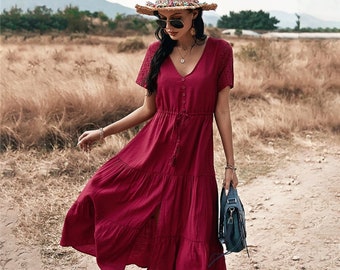 summer dresses boho style