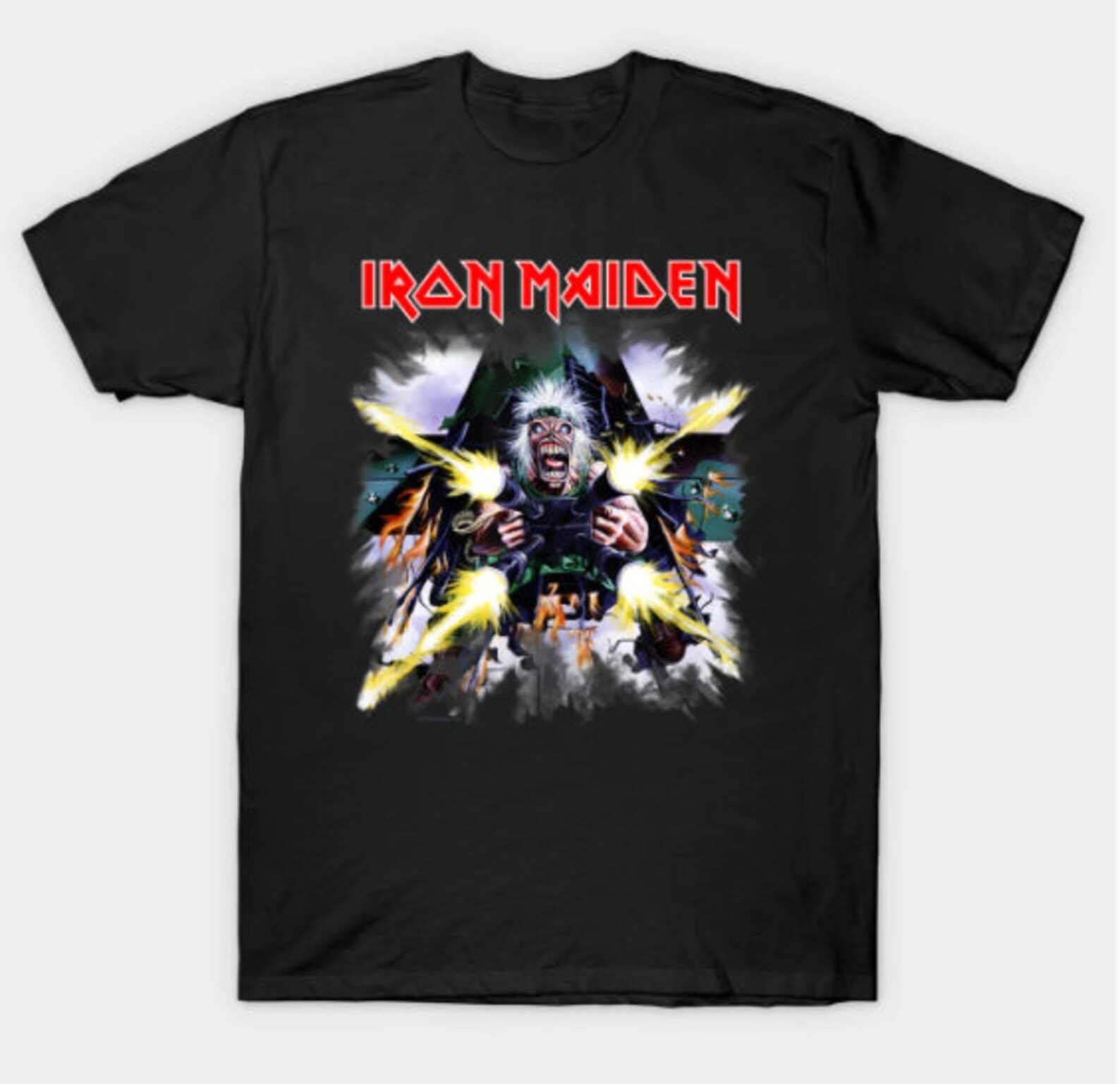 Iron-Maiden T-Shirt Run to the hills T-Shirt Inspirational | Etsy