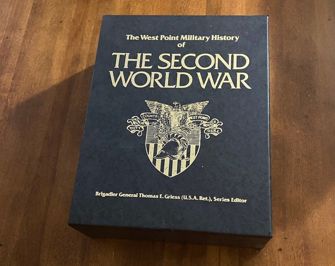 Vintage West Point Military History Series World War II Boxed