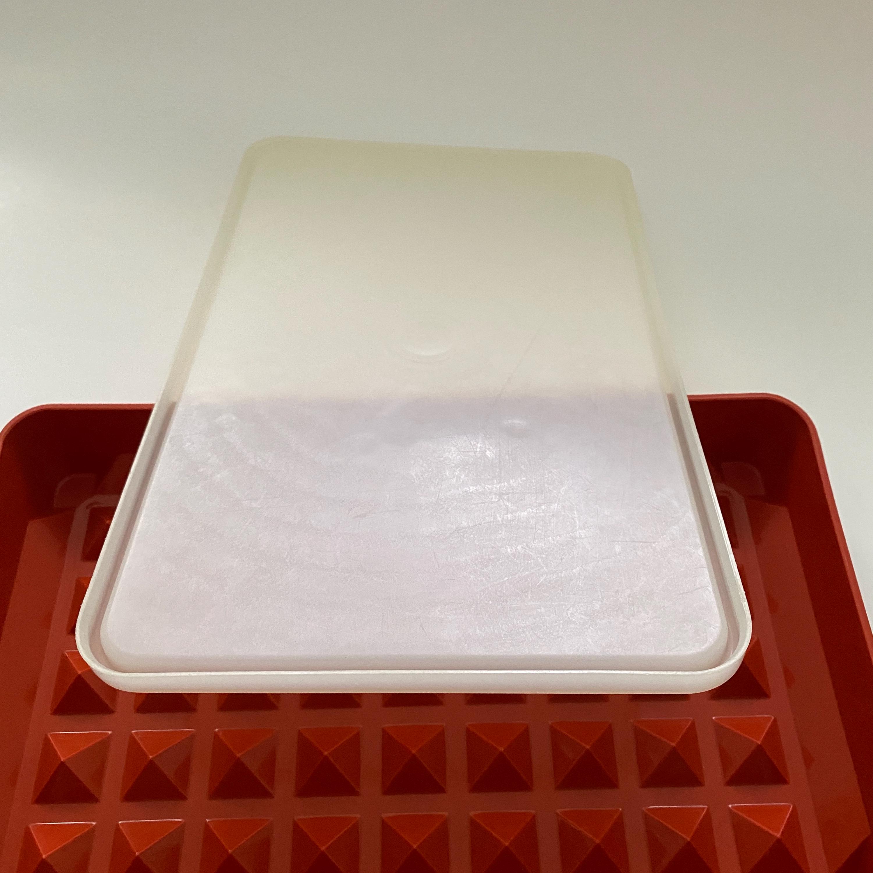 Vintage Tupperware Cold Cut Storage Container W/lid: Meat Marinade Tray ...