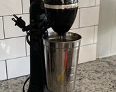 Black Stainless Hamilton Beach Drink-Master Milkshake Machine. Nostalgic, Vintage Kitchen Appliance