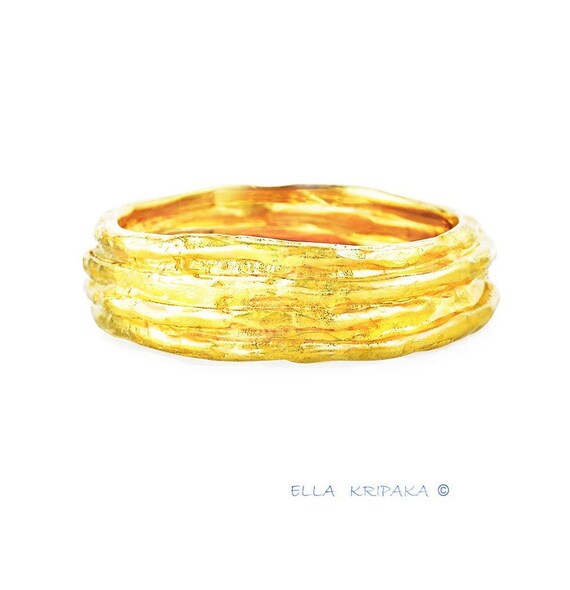 9999 24k Solid Gold Beautiful Handmade Dragon Scale Bracelet 30 Gram 6.75  Inches | eBay