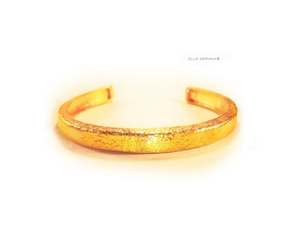 24k gold cuff on sale bracelet