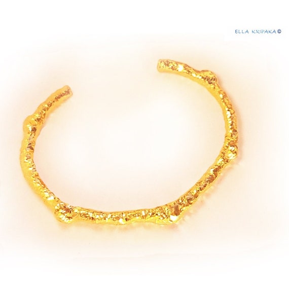 Buy Vintage 24K 9999 Pure Gold Rose Flower Link Bracelet 7'' Length Online  in India - Etsy