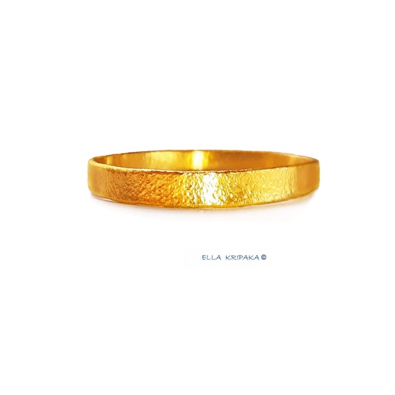 BAMBOO CUFF BANGLE BOHO BRACELET 18K GOLD PLATED STAINLESS STEEL – One  Beautiful Spirit