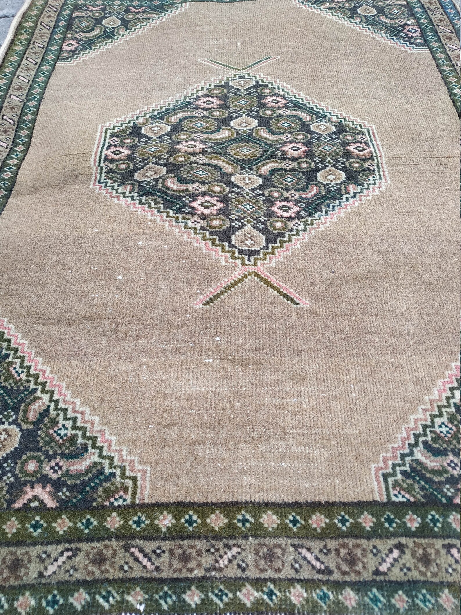 Small Persian Rug Bathroom Rug 2.1x2.7 ft vintage small rug Etsy