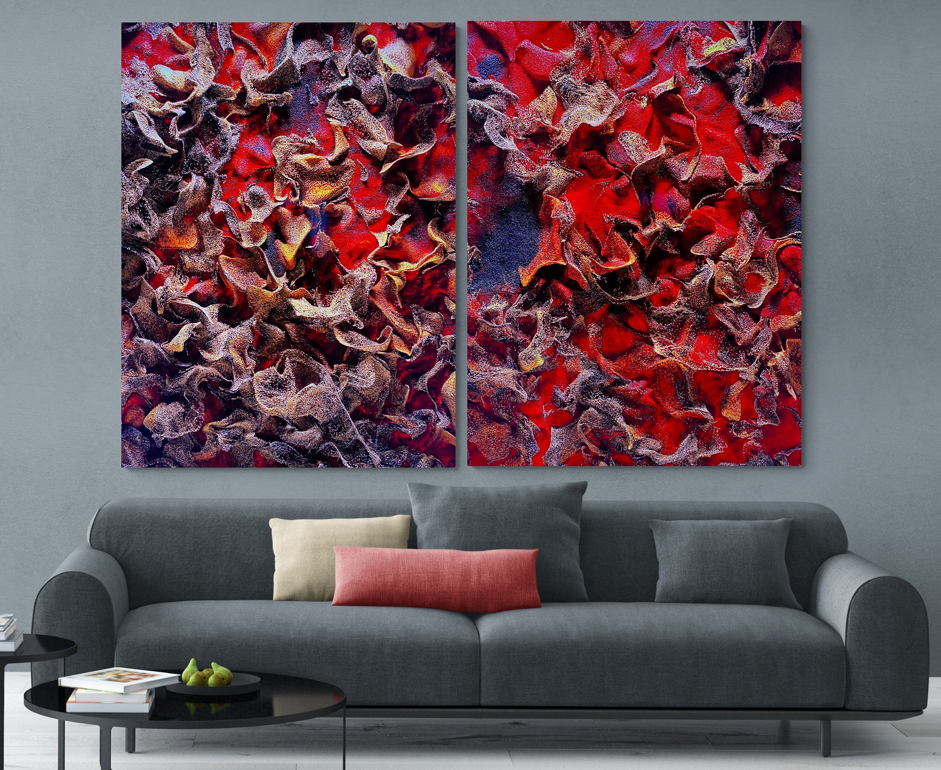 Grande Peinture Sur Toile