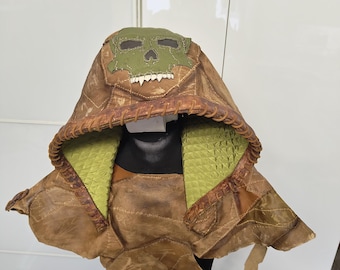 Post Apocalyptischer Leder Poncho