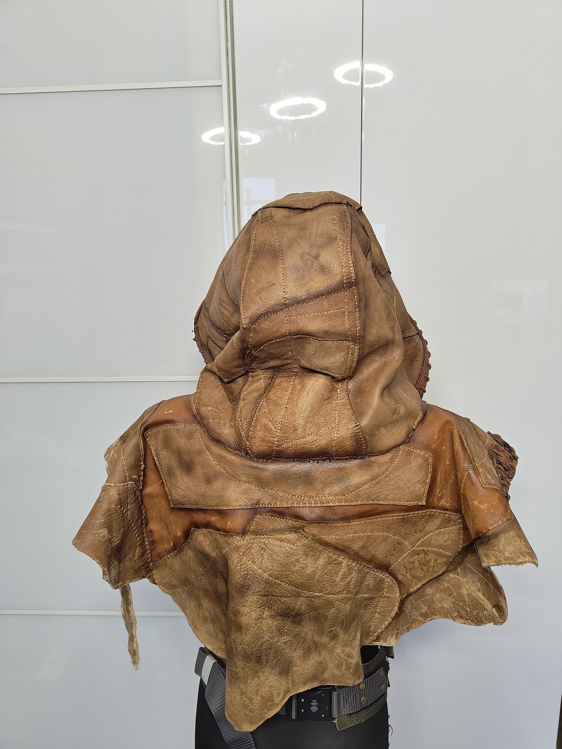 Post Apocalyptic Custom Leather Poncho - Etsy