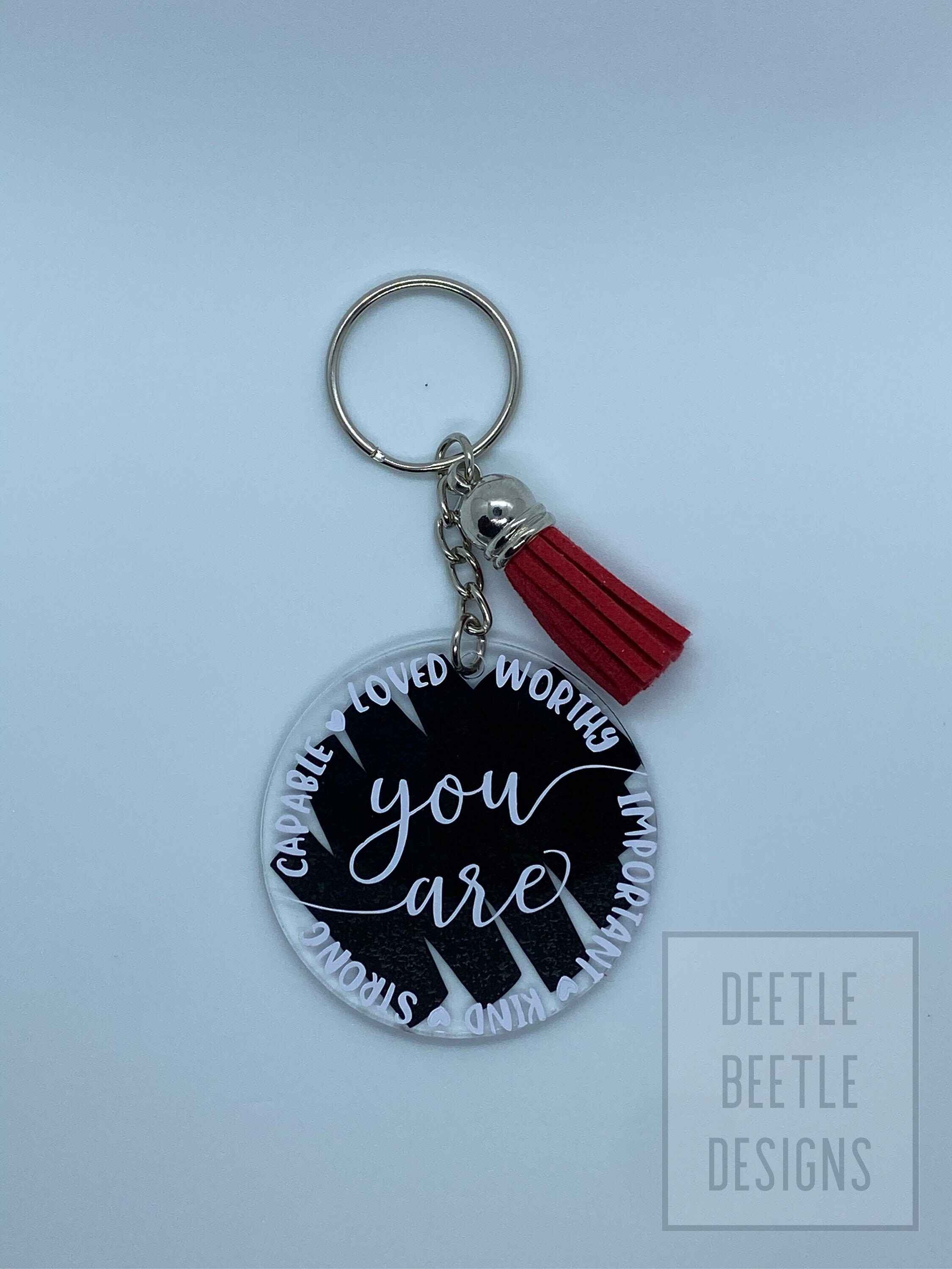 You Are Keychain Etsy