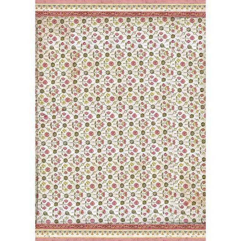 Stamperia Rice Paper Texture With Edges A3 Rice Paper Etsy