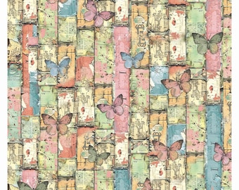 Ciao Bella | 1 Piece Majestic Dream Collection | Let Your Soul Shine l A4 Rice Paper | Mixed Media | Made In Italy | CBRP529