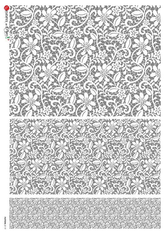 Paper Designs Rice Paper Patterns Rice Paper A4 Rice Paper Etsy