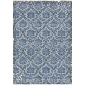 Stamperia Rice Paper | Vintage Library Wallpaper | A4 Rice Paper | Decoupage Rice Paper | Rice Paper | 11.5 x 8.25 inches | DFSA4756