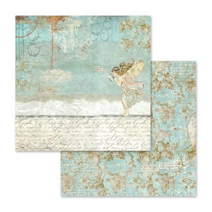 Stamperia Wonderland Scrapbooking Paper | 12x12 Double Sided Acid-Free Sheets bild 3