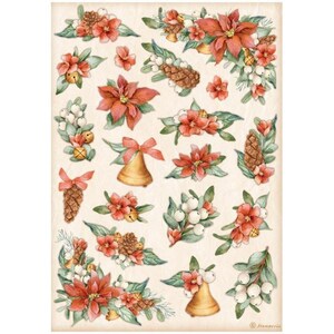 Stamperia Rice Paper | DFSA4806_1_900x | A4 Rice Paper | Decoupage Paper | 11.5 x 8.25 in | DFSA4806