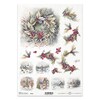 Stamperia Scrapbooking Paper - Double-Sided Sheet "Create Happiness Oh Lá Lá Patisserie", For Card Making, Journals, Crafts