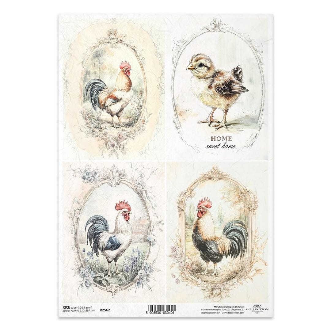 ITD Collection Rice Paper | Cottage in the Country Collection ...
