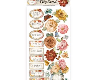 Stamperia International Stamperia-Assorted Die Cuts-Desire, Meerkleurig, één maat
