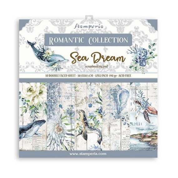 Stamperia Romantic Sea Dream Collection 12 X 12 Scrapbooking