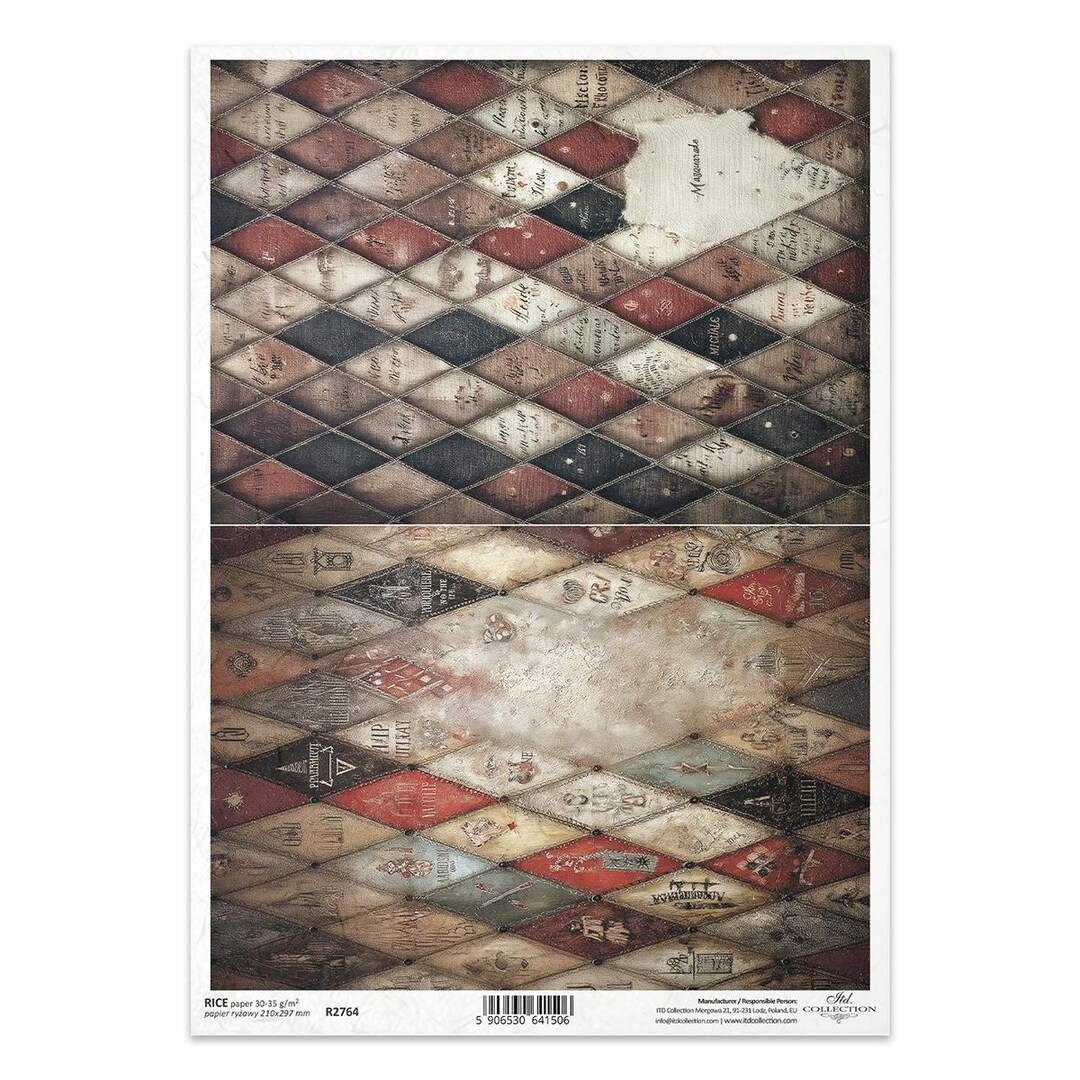 ITD Collection Rice Paper | Carnival | A4 Rice Paper | Decoupage Paper ...