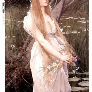 Paper Designs Rice Paper | Woman | A4 Rice Paper | Natural Rice Paper | Decoupage Paper | 12.5&quot;x 8.6&quot; | Artwork 0142