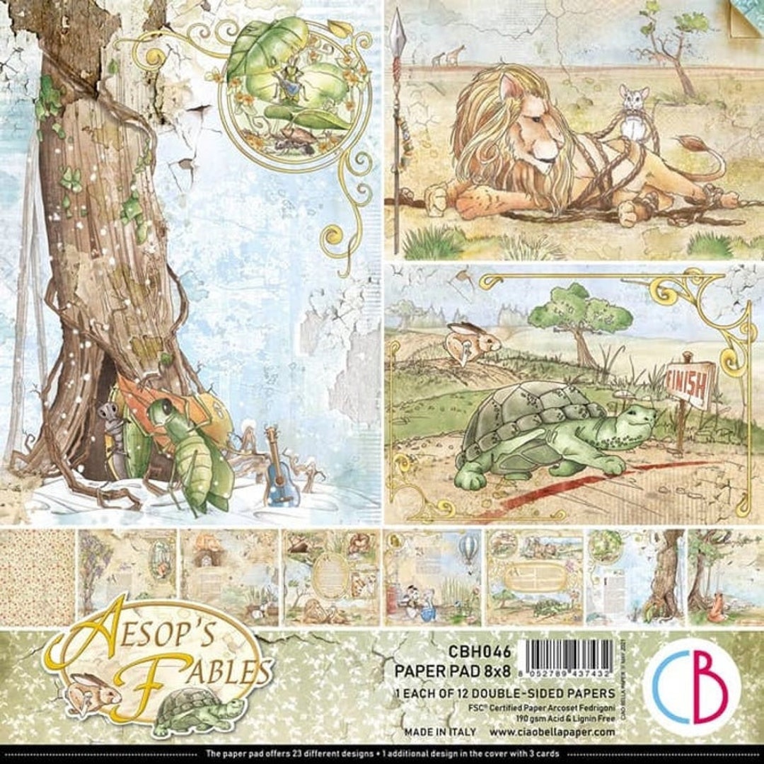 Paper Fable Ciao Bella AESOP'S Paper FABLES Pad 8