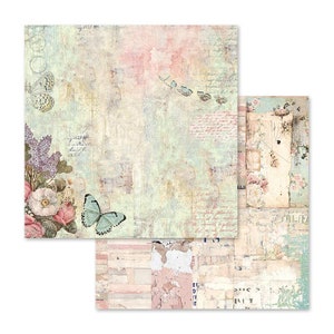Stamperia Wonderland Scrapbooking Paper | 12x12 Double Sided Acid-Free Sheets bild 5