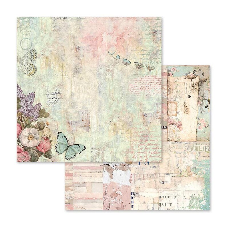 Stamperia Wonderland Scrapbooking Paper | 12x12 Double Sided Acid-Free Sheets bild 5
