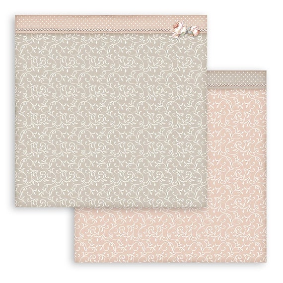 Stamperia You and Me Collection 12x12 Scrapbooking Paper Pad Double Sided Paper  12 X12 Inch 