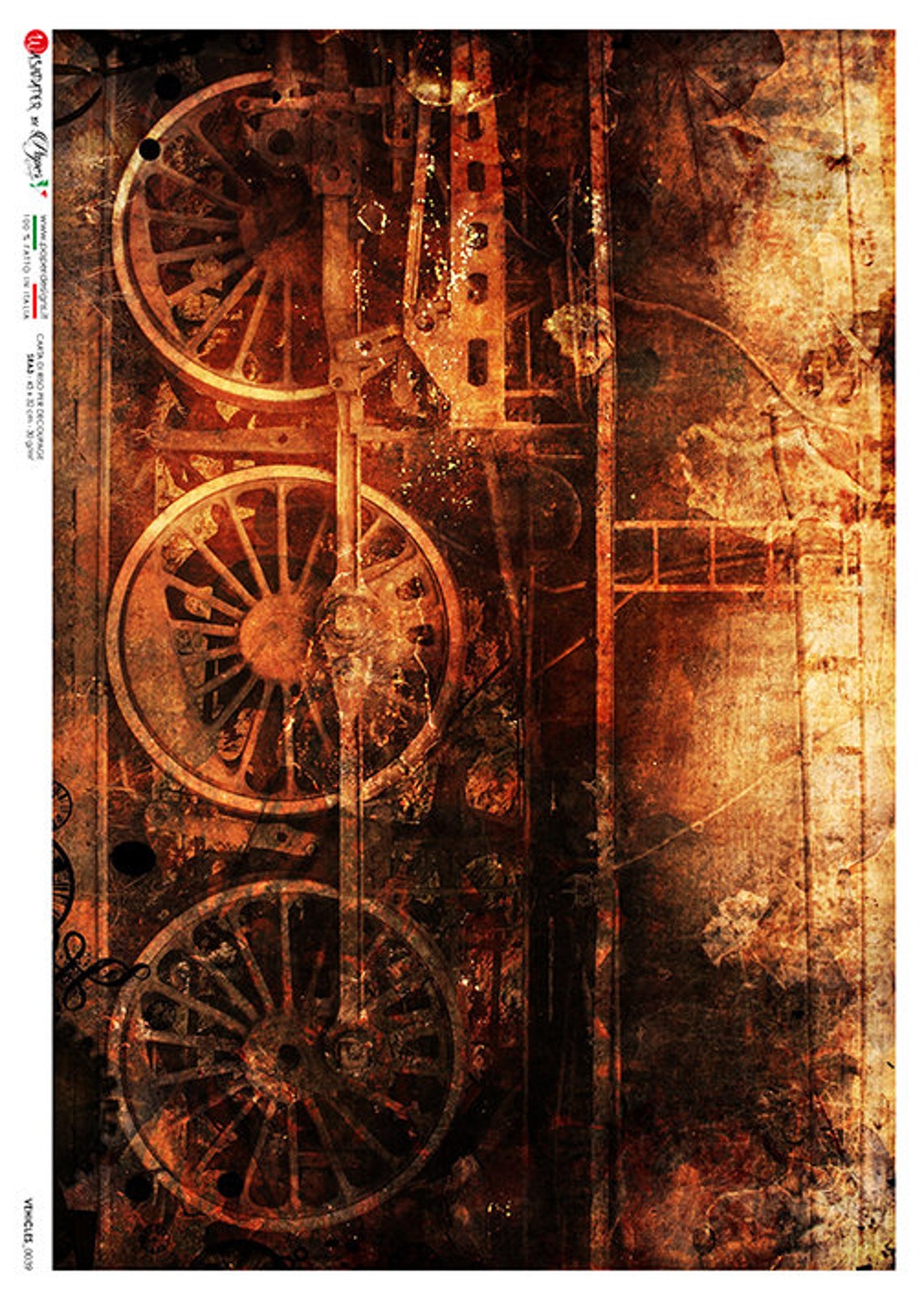 Paper Designs Rice Paper | Vehicles Rice Paper | A4 Rice Paper ...