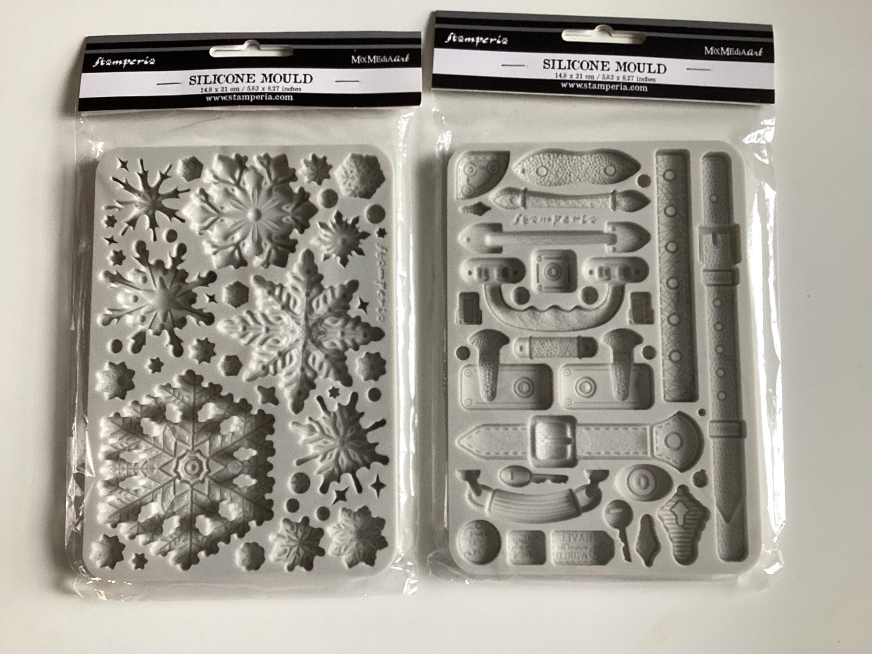Stamperia | Create Happiness A5 Silicone Mould | Dewdrops