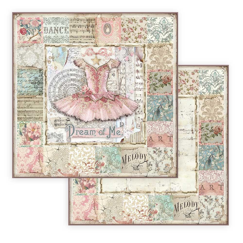 Passion Dancer Cards Stamperia 12x12 Cardstock Scrapbook Paper – Decoupage  Napkins.Com