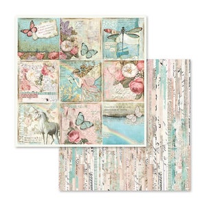 Stamperia Wonderland Scrapbooking Paper | 12x12 Double Sided Acid-Free Sheets bild 8