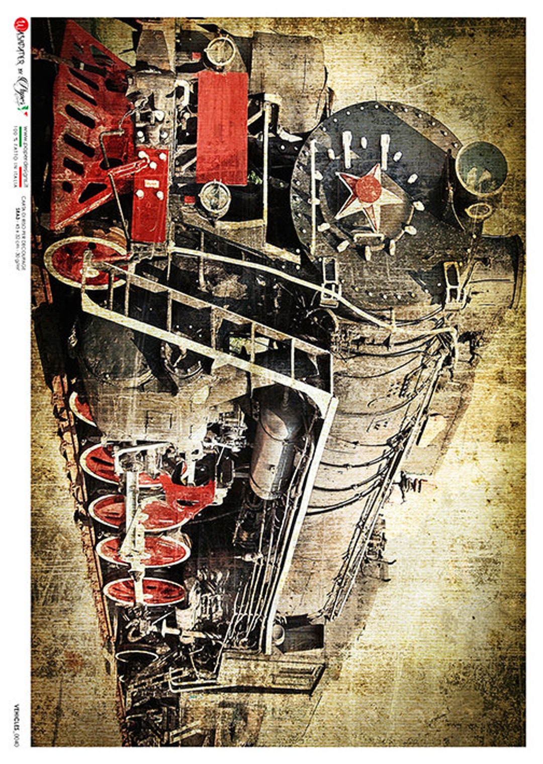 Paper Designs Rice Paper | Vehicles Rice Paper | A4 Rice Paper ...
