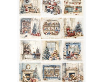 ITD Collection Papier De Riz Journal Steampunk | Herazz - Boutique De