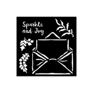 Stamperia Stencils | The Owls House Letter | cm 12 x 12 | KSTDS53