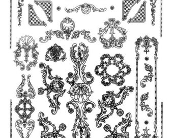 Rub on Transfers | Etsy