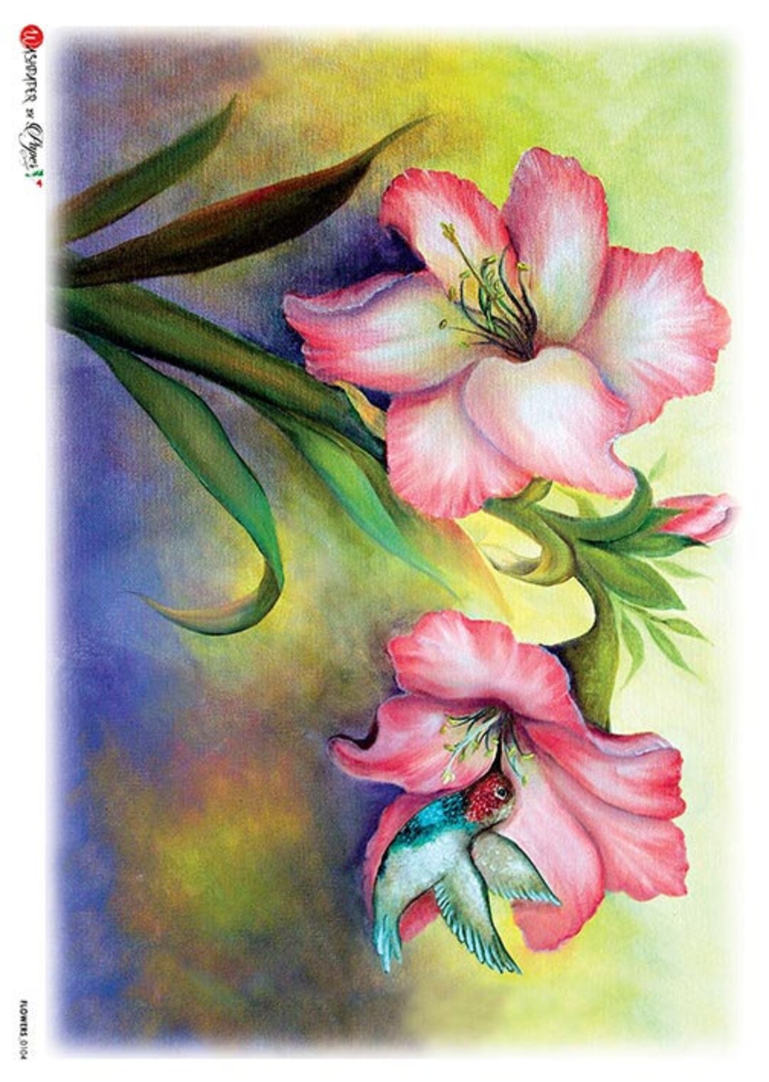 Paper Designs Rice Paper Hibiscus Flowers Rice Paper A4 Rice Paper