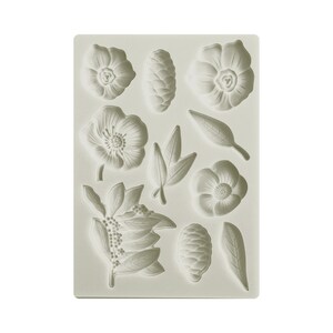 Stamperia | Pinecones A6 Silicone Mould  | KACM17 | Mold | Clay Mold | Resin Mold