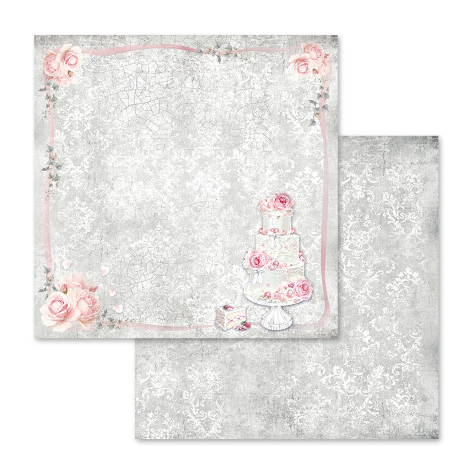 Stamperia Wedding Collection 12x12 Scrapbooking Paper Etsy