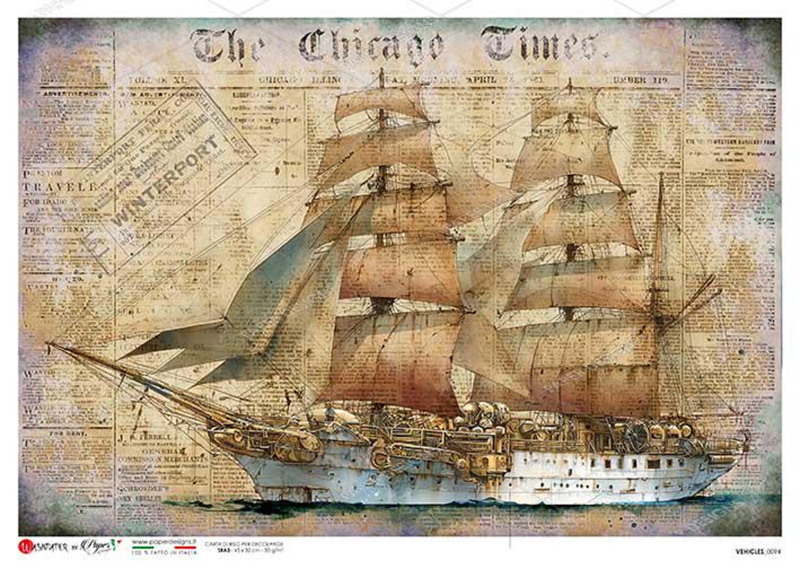 Paper Designs Rice Paper | Vehicles Rice Paper | A4 Rice Paper ...