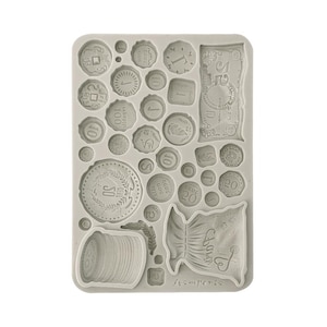 Stamperia | Silicone Mold | Venice City of Art Old Coins | A5 Silicone Mould | Clay Mold | Resin Mold | Mix Media Art | KACMA561