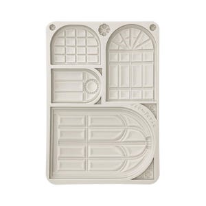Stamperia | Masquerade Collection A5 Silicone Mold | Windows KACMA554 | Candle Holders KACMA555 | Clay Mold | Resin Mold
