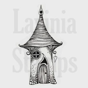 Lavinia Stamps | Freyas House | Cling Stamp | Large Silhouette Stamp | 12 x 7 cm | LAV365