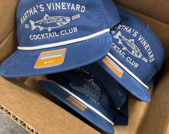 Richardson 256 Rope Hat Custom/ Embroidered Hat