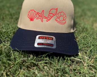 SEASHELL Trucker Hat/ Otto Hats/ Adjustable
