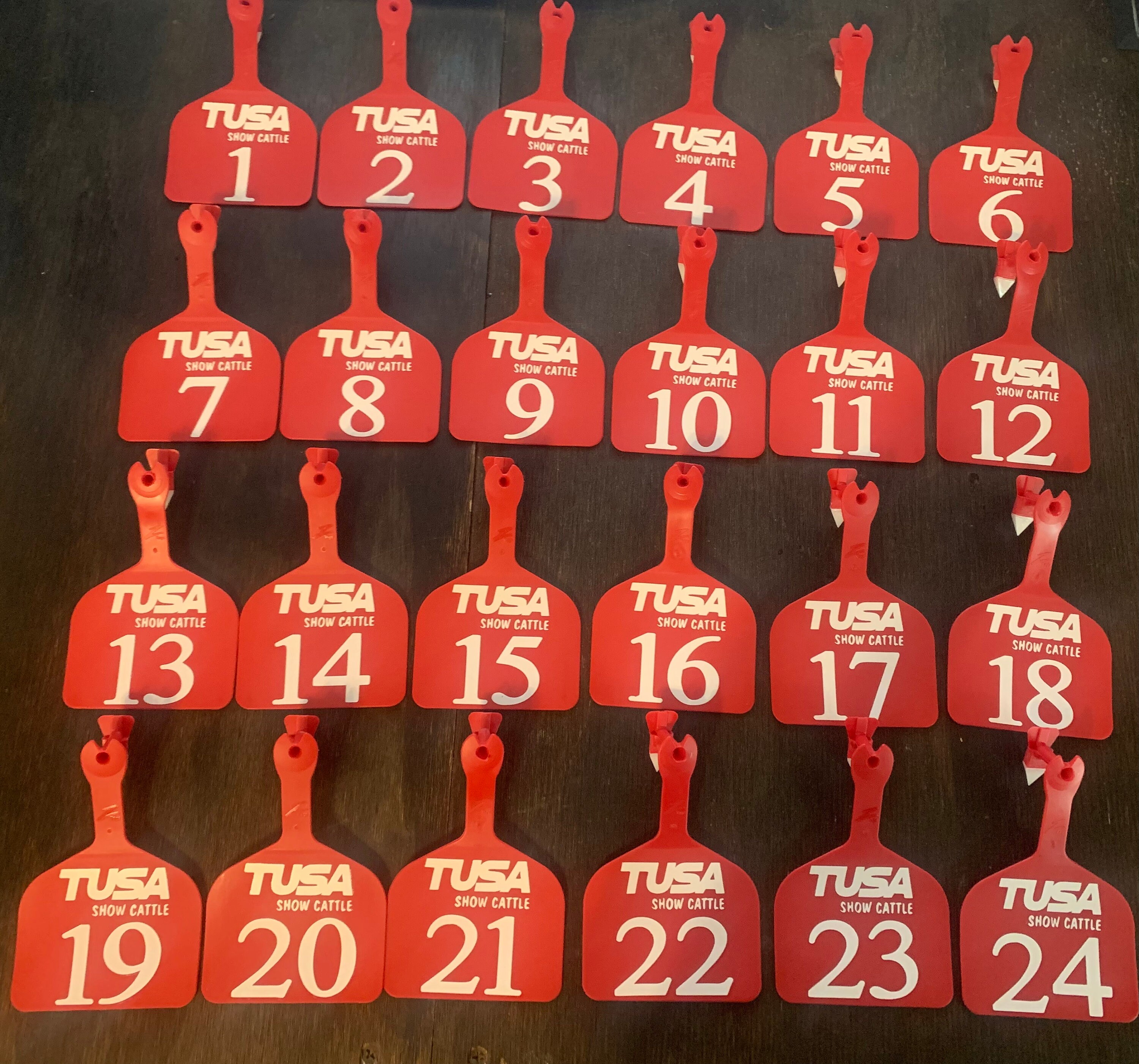 Personalized Cattle Tag Etsy